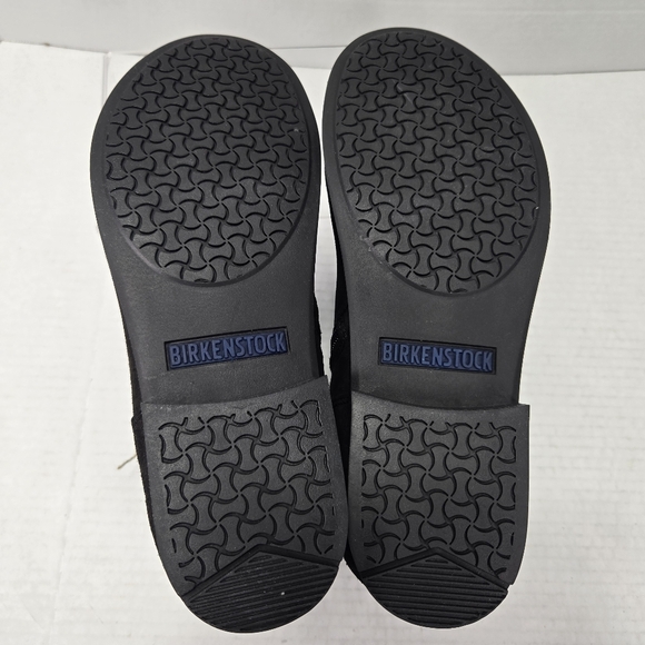 Birkenstock Sarnia Black Waxed Suede Chelsea Ankle Boots Size EU 36 narrow US 5 - Picture 8 of 13